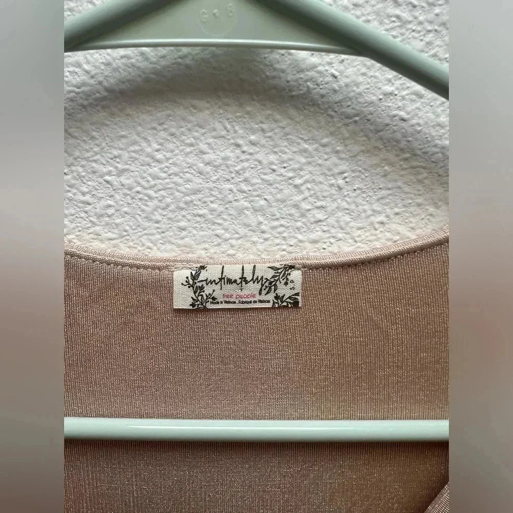 Free People Turnt Bodysuit in Blossom Pearl - Picture 4 of 7